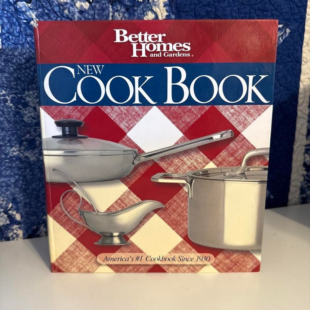 Better Homes and Gardens New Cook Book 2006 14th Edition Ring Bound Gingham